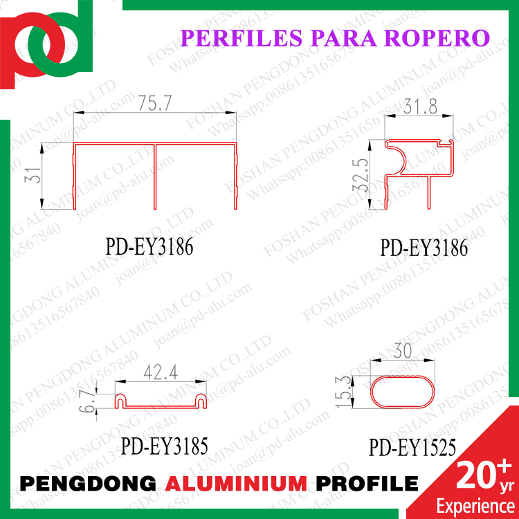 Black Anodized Serie 3825 Aluminium Window Profiles For Door And Furniture