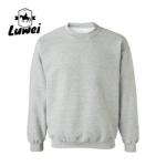Organic Embroidery Oversize Oem Clothing 80% Cotton 20% Polyester Long Sleeve