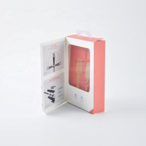 Quality Gift White Card Paper Mobile Accessories Packaging / Usb Data Cable Packaging Box wholesale
