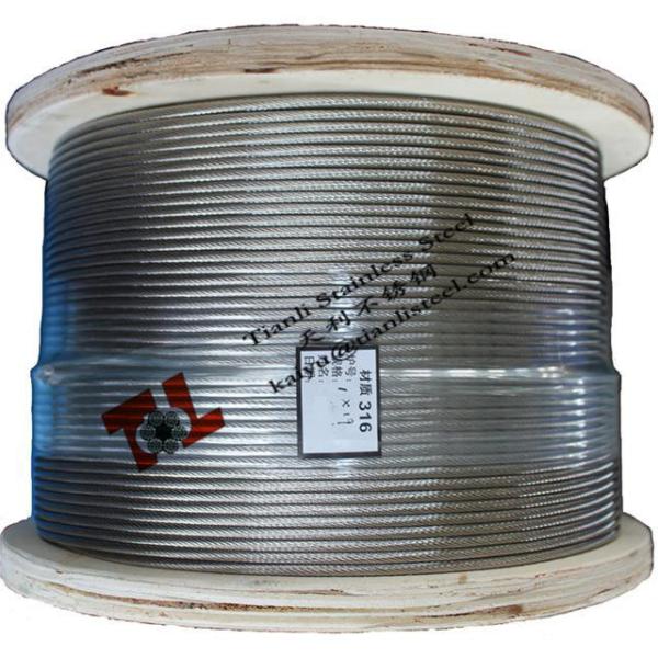 316 1x19 10mm Stainless Steel Wire Rope