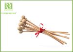 Straight Bulk Wooden Lollipop Sticks For Cafe Shop 1000pcs / Bag