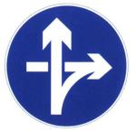Round Sheet Road Driving Route Sign Board Aluminium Disc Green Color Outdoor