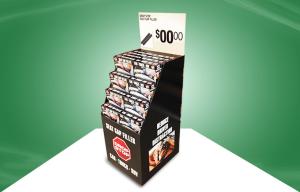 Quality Seat Gap Filler Black Corrugated Cardboard Bins 4 Colors Offset Printing For Retail Store wholesale