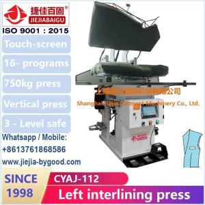 Quality Touch Screen Cloth Press Machine Automatic For Garment Steam Press wholesale
