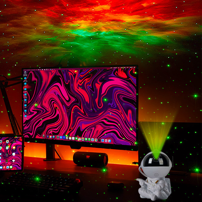Multiscene LED Galaxy Space Projector ABS PVC Material Practical