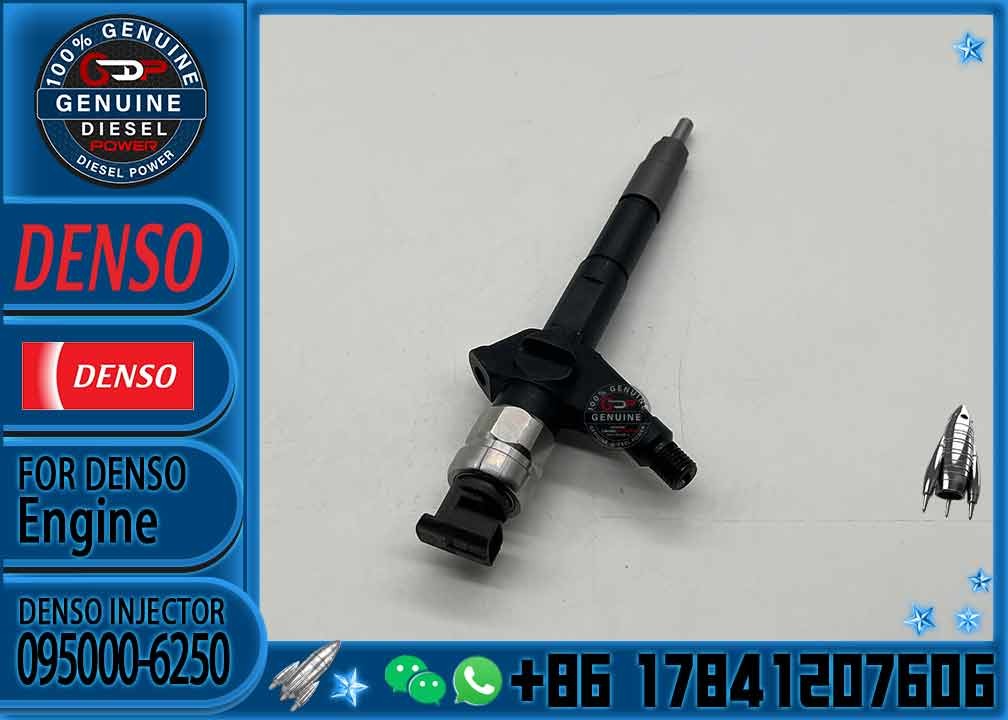 Common rail injector 095000-6250 095000-625# for Nissan 16600-EB70A 16600-EB70D 16600EB70A 16600EB70 DNISSAN NAVARRA 2.5