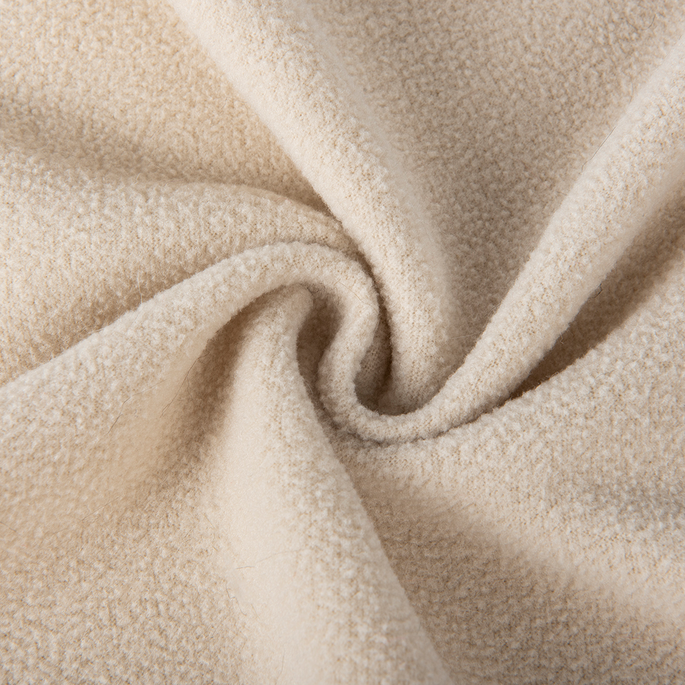 Winter Coat Lining Fabric 150d*144f Medium Weight Anti Pilling Micro Fleece Fabric