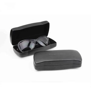 Quality black leather sunglasses case new packaging glasses box wholesale