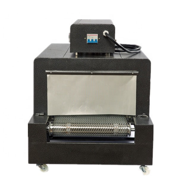 Pvc Film Heat Tunnel Shrink Packing Machine For Books Bottles Cartons