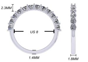 Quality 1.2 ct Engagement And Wedding Ring Set 1.93g Weight RD2.7MM Size wholesale