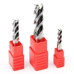 Quality High Hardness Flat End Mill 3 Flutes Uncoated For Machine Center wholesale