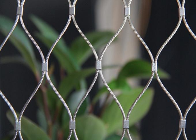 Easily Assembled Cable Wire Mesh Stainless Steel High Strength Webnet 2
