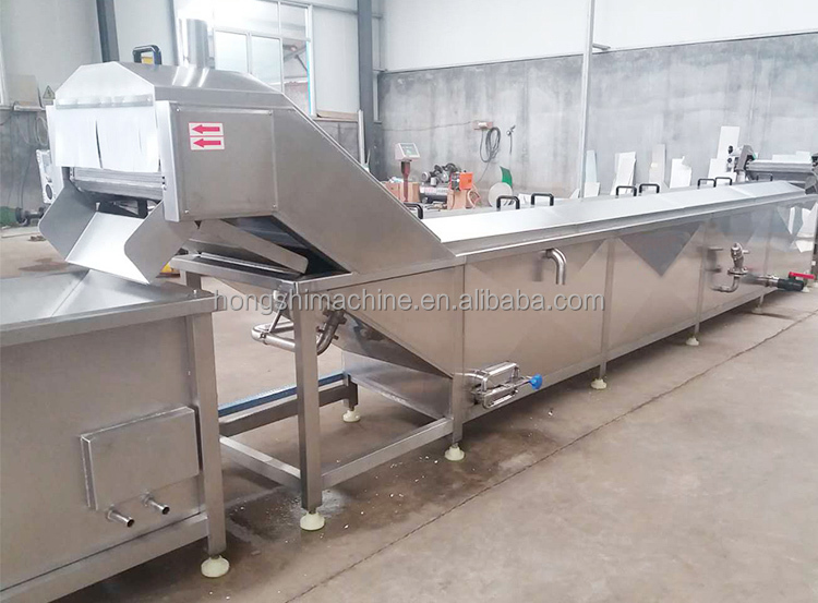 Water Bath Vacuum Plastic Packing Bag Pasteurizer Machine/Canned Food Tunnel Pasteurization Machine