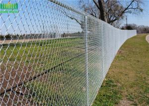 Quality Antirust 6 Foot Cyclone Chain Link Fence Guard Against Thieves wholesale