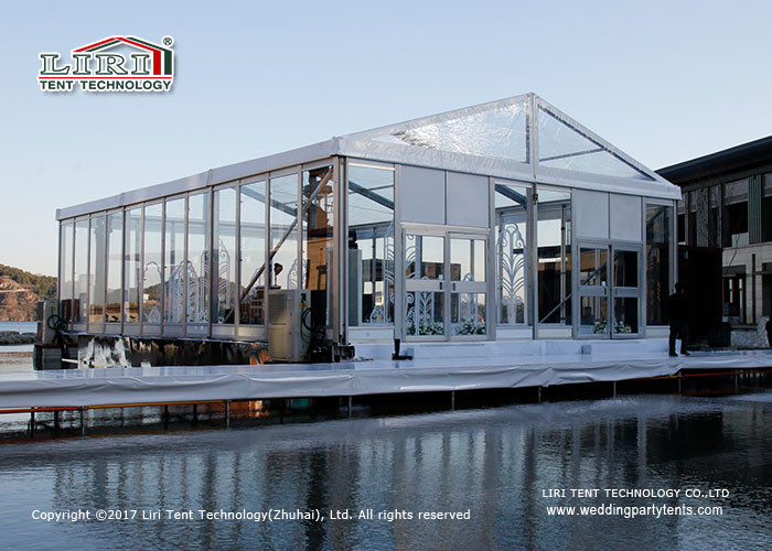 650g/Sqm Clear Wedding Banquet Tents With Aluminum Frame