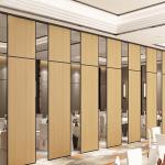 Space Management Exhibition Partition Walls With Wooden Finish
