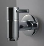 Casting brass Single Cold Taps quick-open valve and a flange accompany