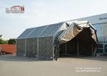 Military Aircraft Hangar Tent Structure with Aluminum Frame and Green PVC