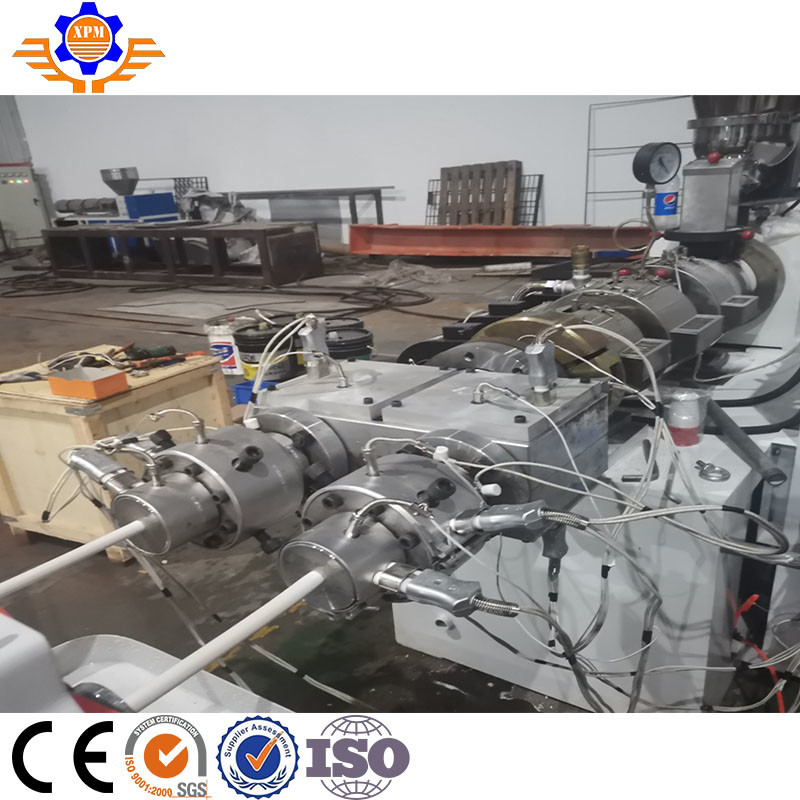 Plastic Conduit Pipe Making Machine Twin Screw Pvc Pipe Manufacturing Machinery
