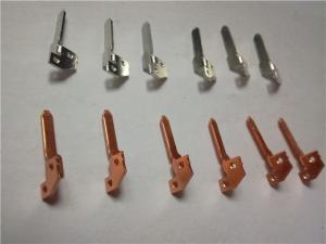 Quality Two Rows Progressive Die Stamping , Sheet Metal Die Electrical Cuppor / Brass Connector wholesale