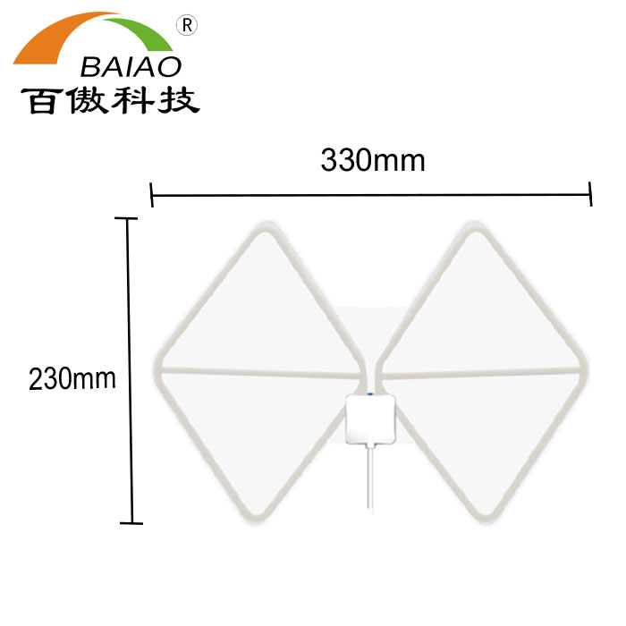 SGS 28dBi Indoor Amplified HDTV Antenna With Detachable Amplifier Signal Booster
