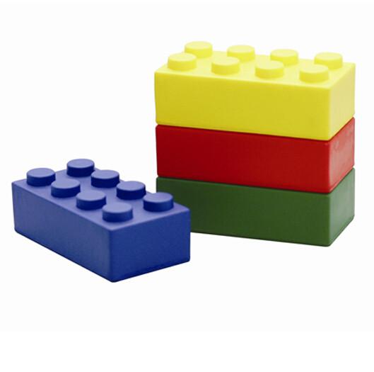 New promotion gift creative product Building Blocks Relief Stress Ball customed