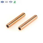 High Precision CNC Stainless Steel Parts CAD Drawings PVD Gold Decorative Tube
