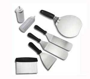 Quality 7PCS Accessories Kit Restaurant Grade Griddle Spatula Set wholesale
