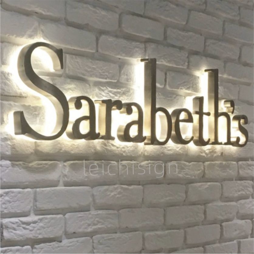Outdoor Frontlit Illuminated Channel Letter Signs Long Lifespan For Shop