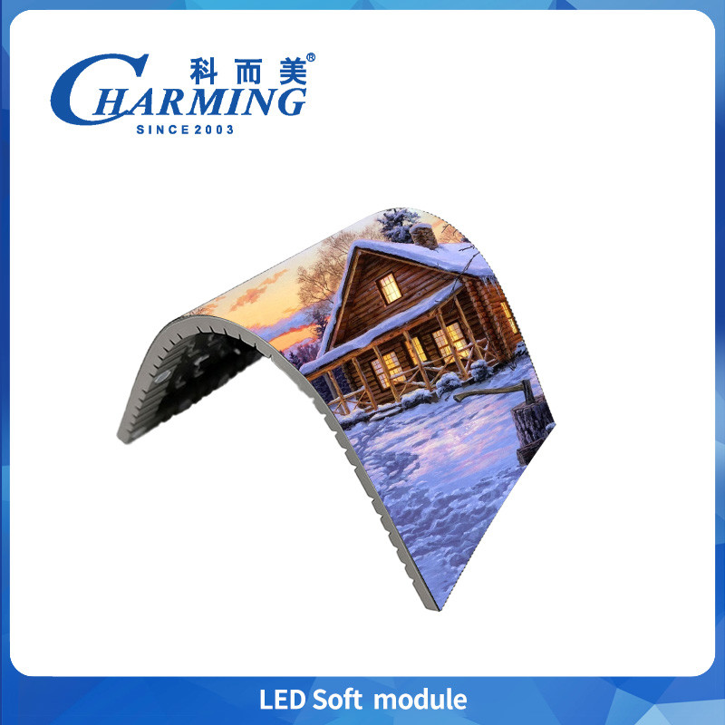 Charming 7680Hz High Refresh Rate HD Magnetic Module Led P2 P2.5 P3 P3.076 P4 Led Screen Modules Indoor Flexible Led Display Screen