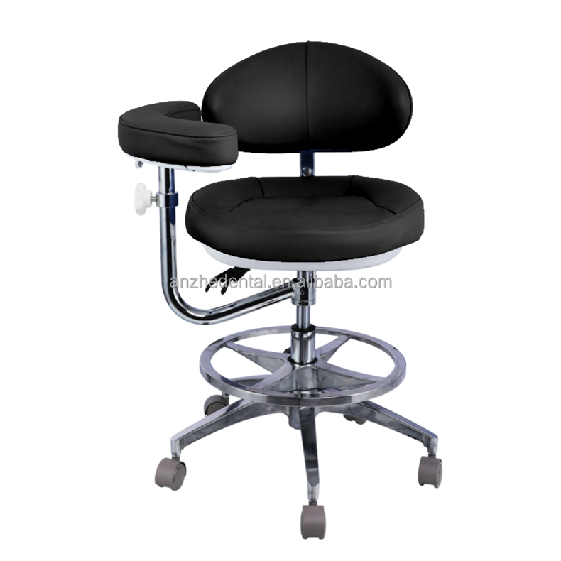 Luxury Design Dentist Stool Doctor Chair Work For Microscope Surgical Stool With Armrest