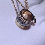diamonds of necklace 18kt gold with yellow gold or white gold