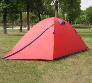 Quality Hot Selling 2-person Double Layer Waterproof Family Hiking Tent 4 Season Tent For Camping Color Green(HT6068) wholesale