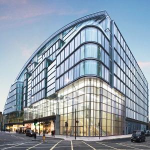 Quality Reflective Glass Curtain Wall Office Building 4mm-12mm Tinted Insulated Curtain Wall System Colored Curtain Wall Glass Panel wholesale