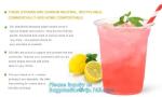 Eco Friendly Disposable Dinnerware Biodegradable Paper Drinking Straw Paper