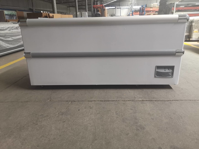 Freezer display cabinet commercial large capacity horizontal freezer fresh-keeping and freezing 5
