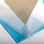 6mm-14mm Thickness PC Honeycomb Sun Panels Hollow Sheets For Roofing