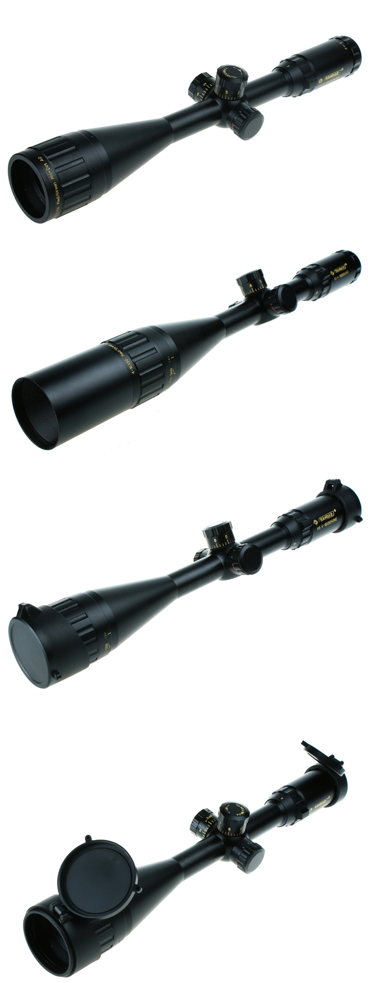 25.4mm Tube Diameter 4-16x50 Long Range Tactical Hunting Sights with Glass Reticle