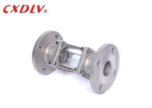 Quality 150LB Borosilicate Double Flanged Sight Glass Valve Accessories wholesale