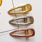 silver gold hair clip wedding accessories pins 6x2cm