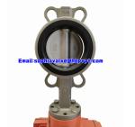 ANSI stainless steel CF8 wafer butterfly valve