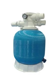 Quality Top Mount Quartz Sand Filter Fiberglass Filteration 2.5 Bar Work Pressure wholesale