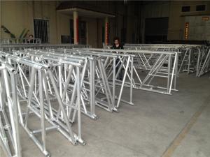 Quality Thick Square Folding Stage Truss 600x1200 mm Trussing System for Indoor Evening Party wholesale