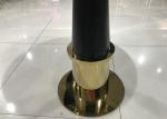 Round Stainless Steel 80cm Marble Top Living Room Tables