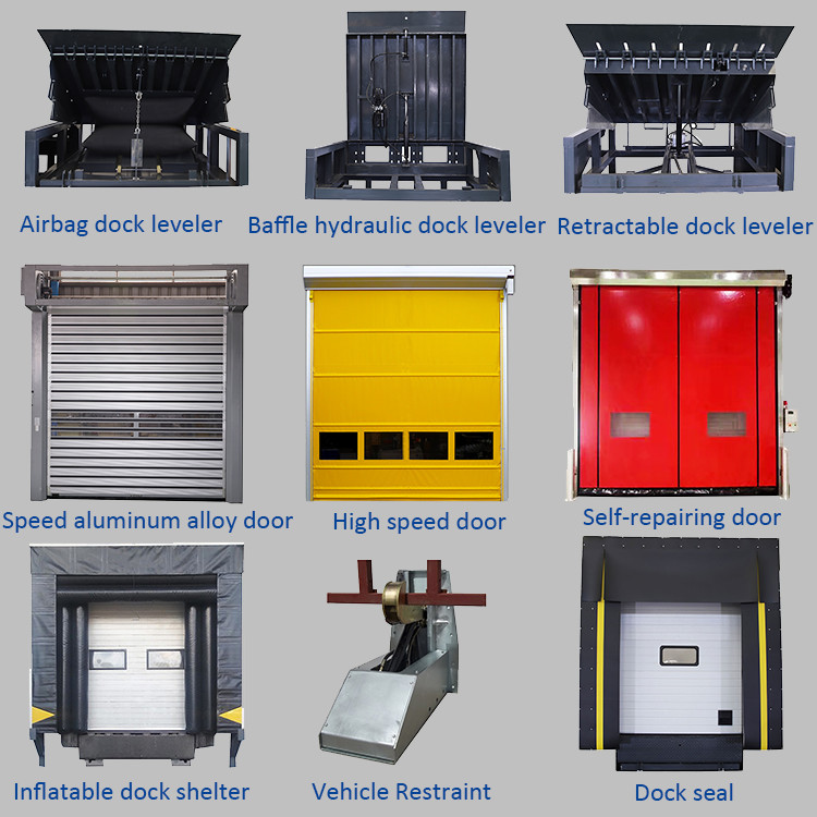 Easy To Use Heavy Duty Mechanical Loading Dock For Warehouse