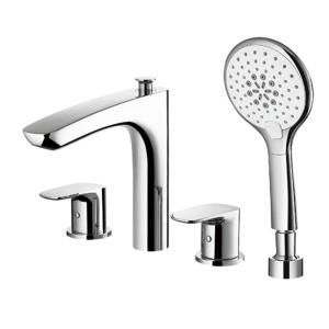 Quality Built in Bathtub Shower Mixer Φ125mm ABS Contemporary Style wholesale