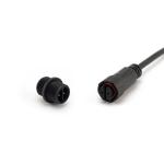 Nylon Waterproof DC Power Connector , Waterproof Electrical Plug Connectors 10A