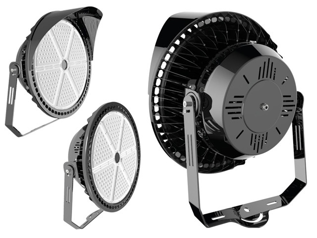 Dimmable 300W-1200W Led External Floodlights For Sport Fields / Parking Lot