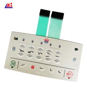 Quality Metal Dome Abrasion Resistant Membrane Switch Easy To Operate / Intuitive wholesale