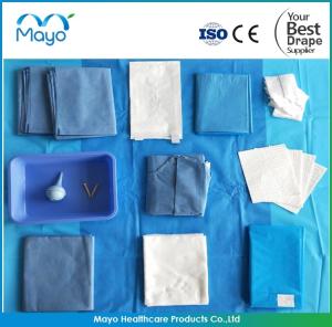 Quality Adhesive Obstetrics Drapes SMS Under Buttocks Drape With Pouch wholesale